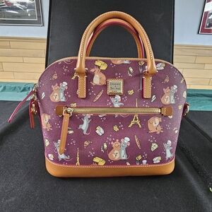 2022 Disney Parks Dooney & Bourke Ratatouille Remy Emile Satchel NWT